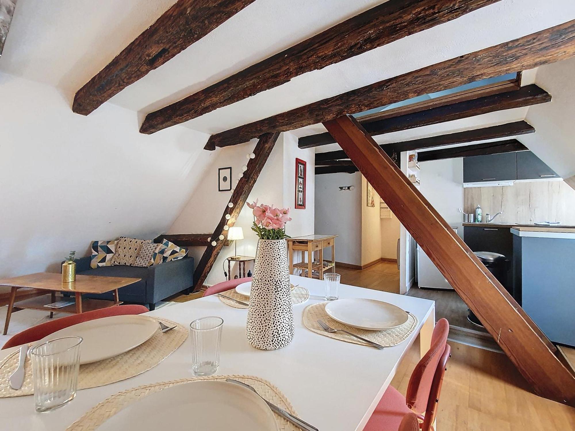 Apartamento Tonneau - Hypercentre - Cathedrale - Authentique - Duplex Estrasburgo Exterior foto